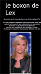 Mobile Screenshot of le-boxon-de-lex.fr